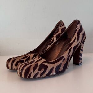 Donald J. Pliner Couture Cow Hide Heels